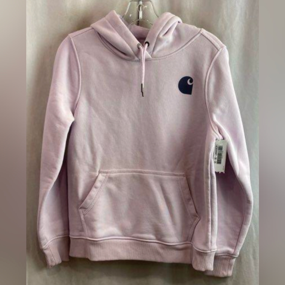 Carhartt Women's Relaxed Fit Midweight Graphic Logo Sweatshirt Size L $54.99 - Picture 2 of 6